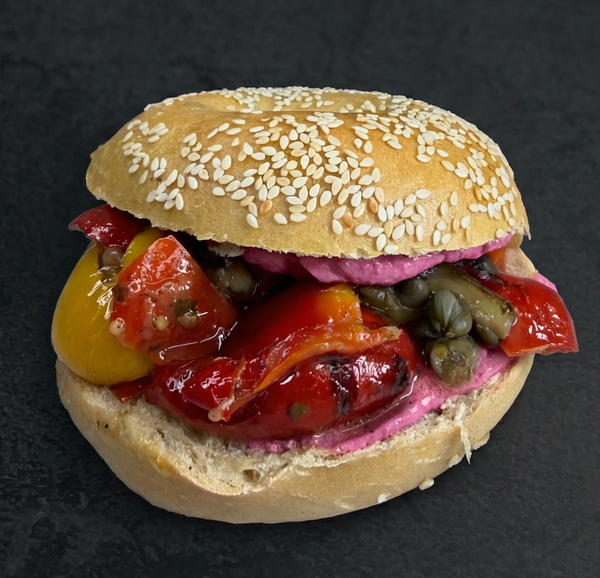 Fresh Baked New York Antipasti Bagel