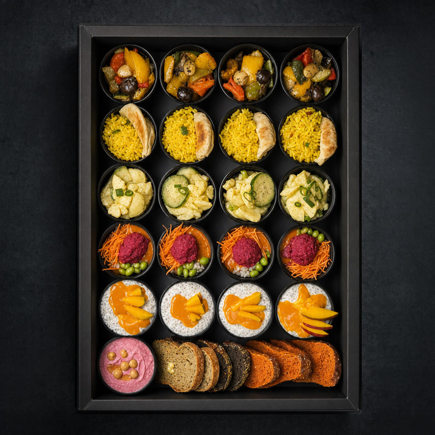 Quick Lunch Box für 3-4 Pers. 100% Vegan
