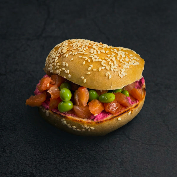 Fresh Baked New York Lachs Bagel