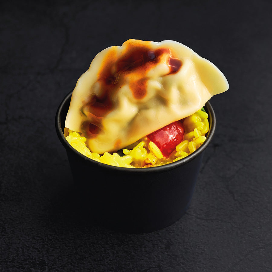 Gyoza Curry Bowl