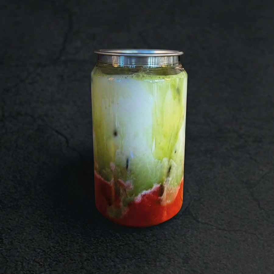 Strawberry Matcha Latte